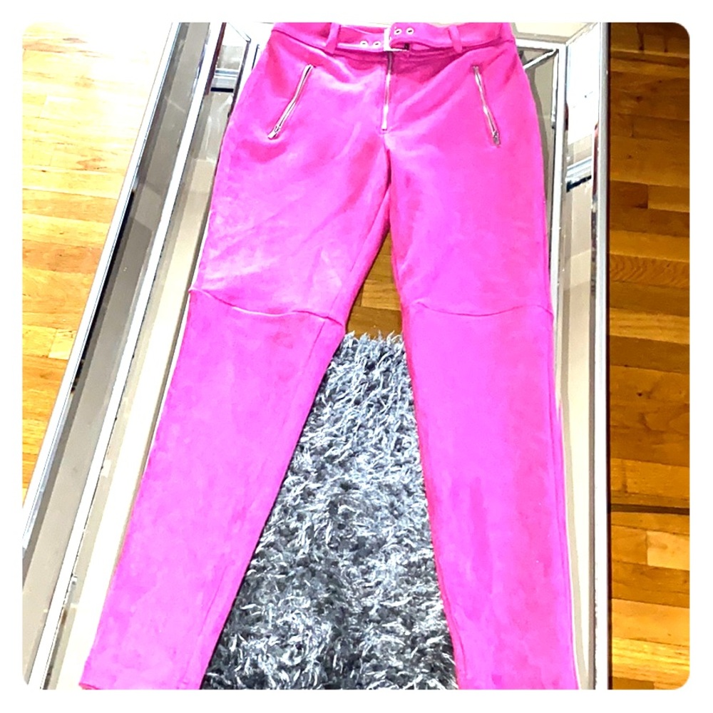 Small medium suede pants